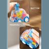 2PCS Friction Toy Pull Back Vehicle Transparent Body Working Gear Press and Go Sliding Car Educational Toy For Toddler