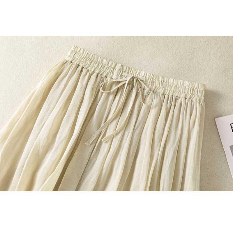 Women's Two-Tone Long skirt