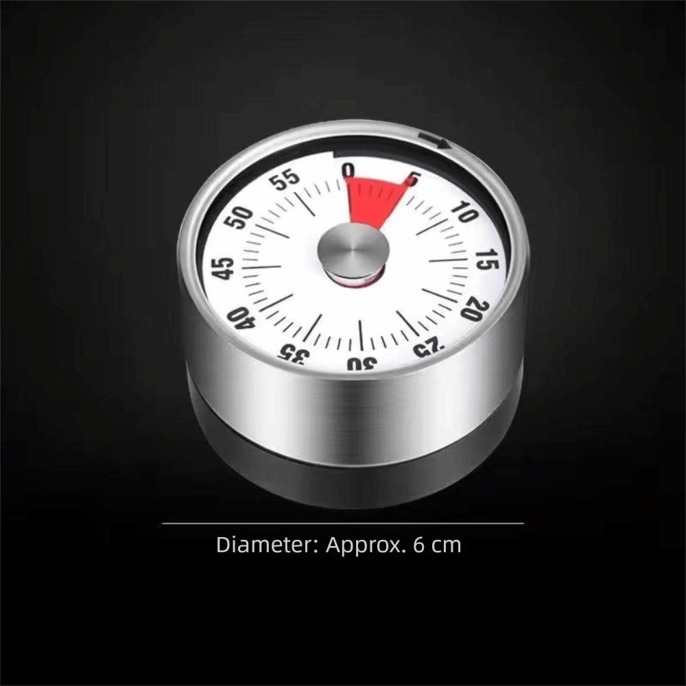 Loud Alarm Mechanical Timer Magnetic Backing Mechanical Countdown Timer Kitchen Cooking
