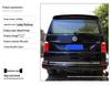 16-19 Caravelle Rear Roof Spoiler for T5/T6 Modification
