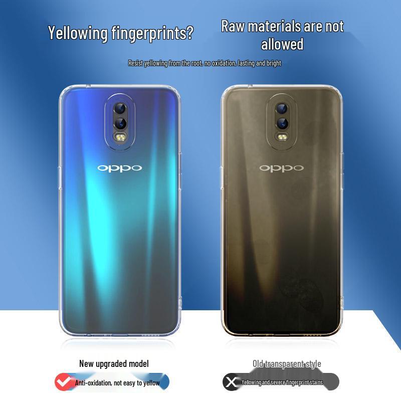 Transparent Silicone Protective Case for OPPO R11, R15, R17, and R17 PRO
