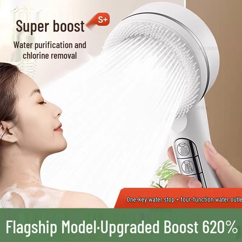 High-Pressure Shower Head Sprinkler for Home Bathrooms