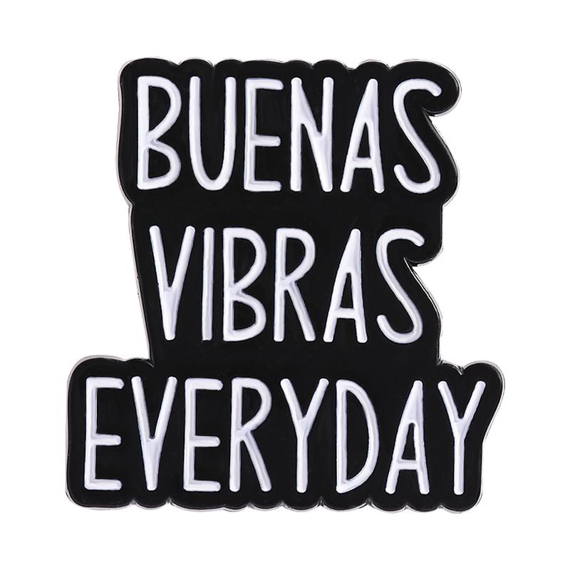 Custom Quote Enamel Pins Twas The Tism M'Lord Mental Health Reminders Funny Spanish Saying Brooches Lapel Badge Jewelry Gifts