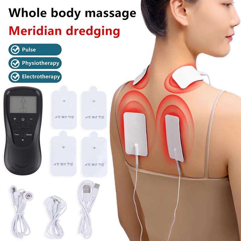 Physiotherapy Tens Muscle Stimulator Electric Ems Acupuncture Body Massage Digital Therapy Slimming Machine Electro Stimulator