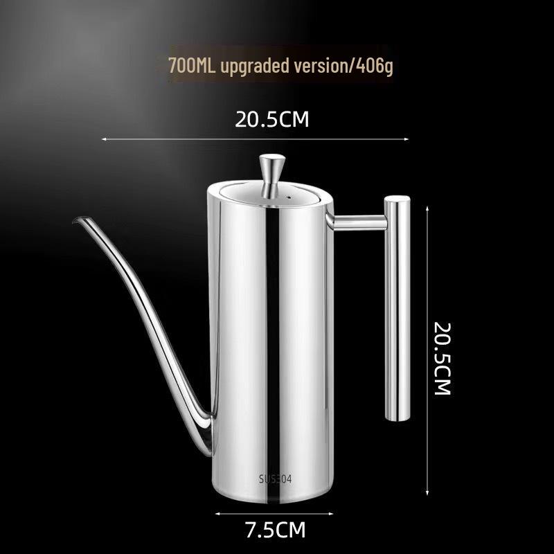 304 Stainless Steel Large Capacity Oil Storage Pot for Kitchen and Restaurant