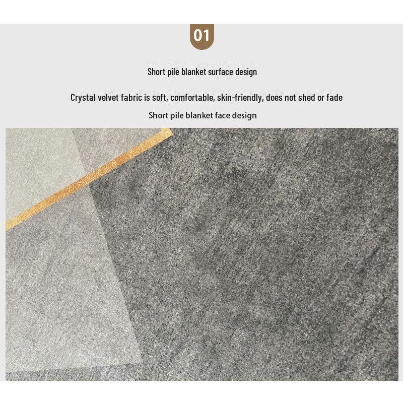 Luxury Non-Slip Carpet for Living Room and Bedroom