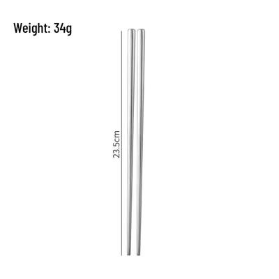 Zhishi Chinese Style Square Chopsticks, Hollow & Heat-Insulated