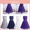 Vestito Senza Maniche in Chiffon Floreale con Paillettes per Ragazze Vestito da Principessa per Sfilate Feste Matrimonio