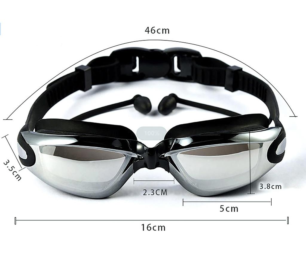 Plavecké, podvodní, UV silikonové, nastavitelné, snadno závodní plavecké brýle [Lalapala] Brýle, brýle, dospělí, děti, fitness, brýle,