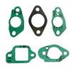 5pcs Garden Gasket CARBURETTOR GASKET SET FOR HONDA IZY HRG465 GCV135 GCV160 GC135 GC160 465 GCV Lawn Mower Parts