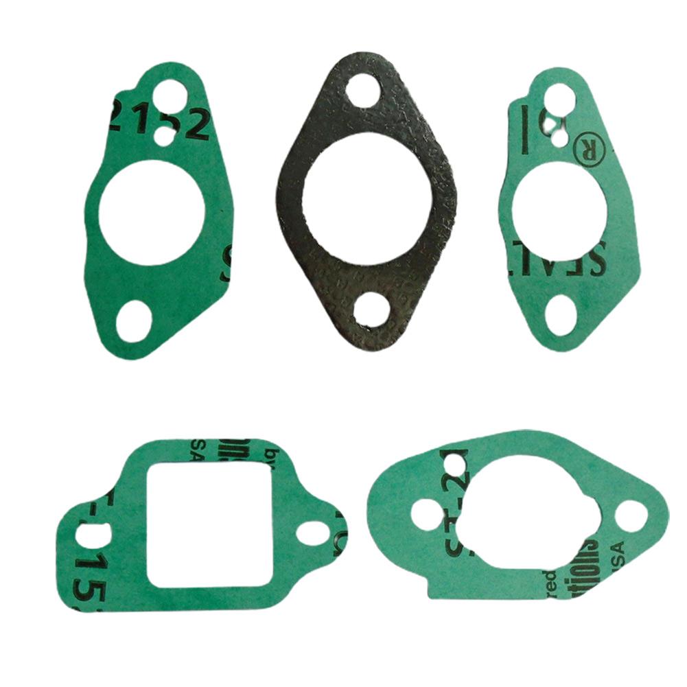 5pcs Garden Gasket CARBURETTOR GASKET SET FOR HONDA IZY HRG465 GCV135 GCV160 GC135 GC160 465 GCV Lawn Mower Parts