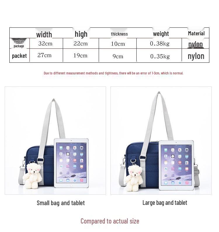 JK Canvas Color Block Shoulder Bag for Female Students - Japanese College Handbag
