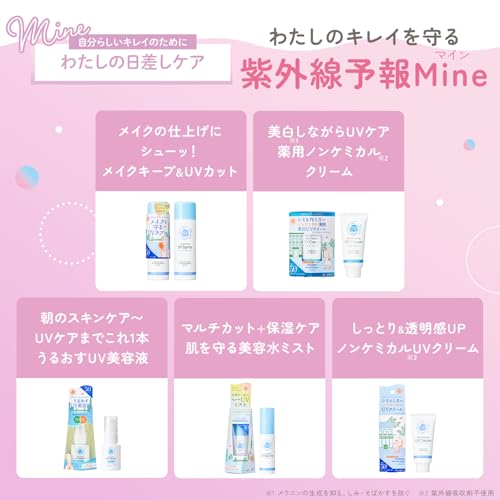 UV Forecast Non-Chemical Cream M SPF50+ PA++++ Water Resistance face neck makeup base sunscreen 40g