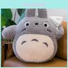 Cute Cartoon Totoro Cat Hand Held Bag Plush Toy Pillow For Kids Gift And Bedroom Decor