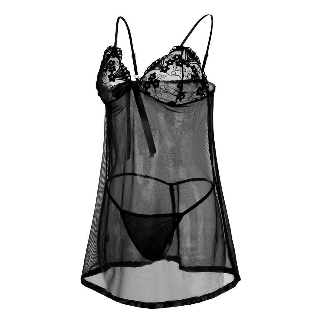 Mujeres encaje sexy lencería calzoncillos Nightdress falda pajamas ropa  interior Conjunto comprar a buen precio — entrega gratuita, reseñas reales  con fotos — Joom