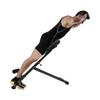Roman Chair Back Extension Machine - Adjustable Hyperextension Bench for Core Workout, 150kg Capacity Home Gym Equipment