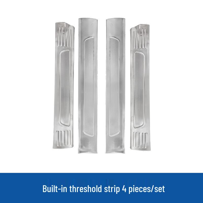 

20-23 Mercedes-Benz GLS Накладки на пороги из нержавеющей стали Приветственные педали - Защитные полосы