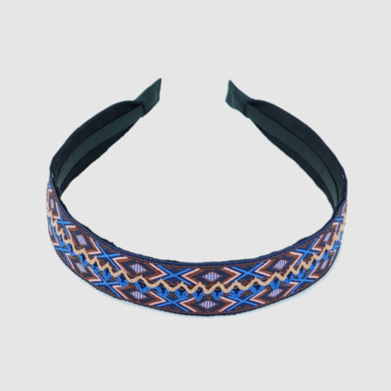 LALA Afrikanisches Muster Haarband P-VIOLETT