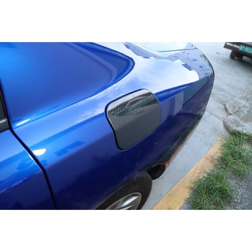 Car Door Fuel Tank Gas Cap Decoration Cover for Dodge Charger 2011-2016 2017 2018    2022 Exterior Accessories ABS
