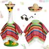 Porch Pet Dog Garden Ornaments Clothing Set