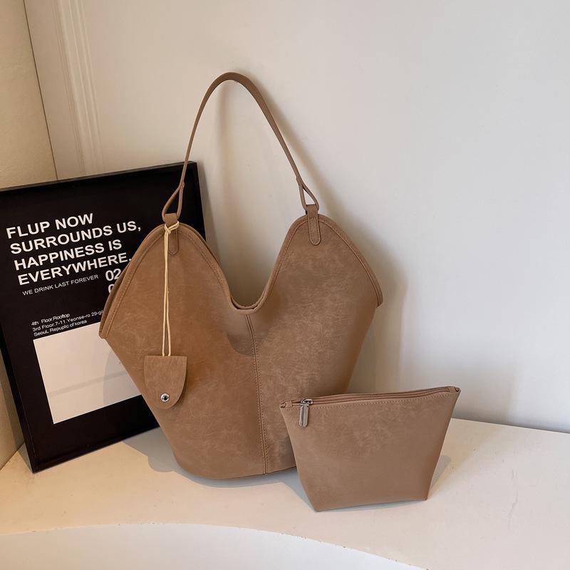 

Элегантная ретро замшевая сумка-тоут с леопардовым принтом - Вместительная универсальная сумка через плечо 43x17x28 cm хаки