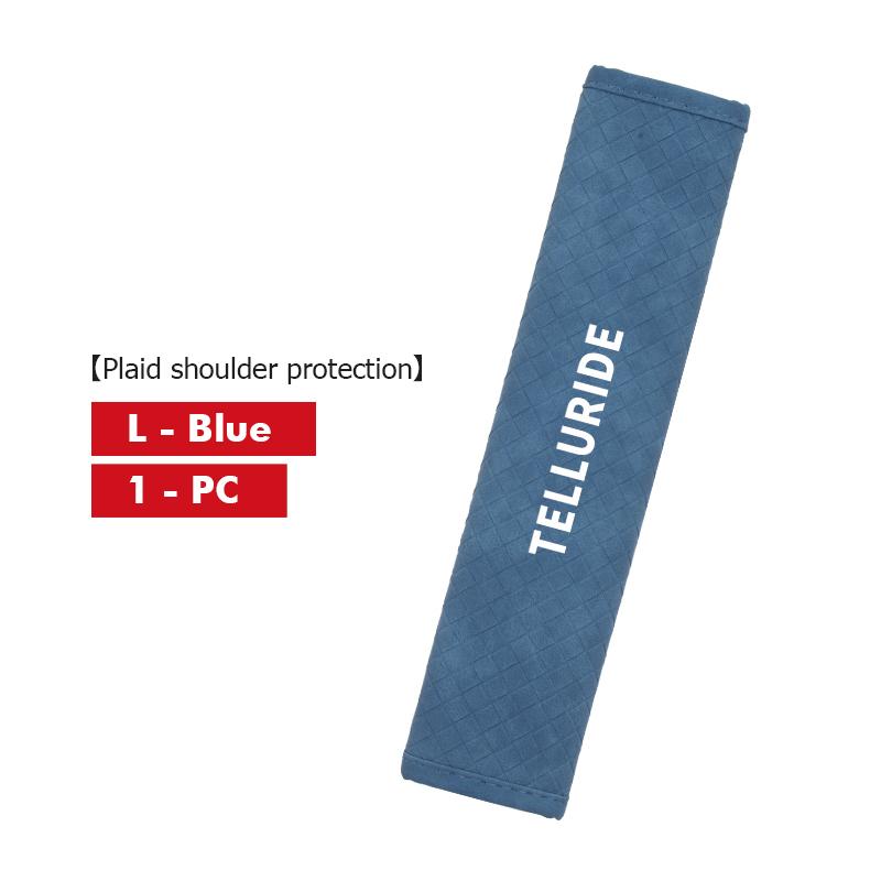 AANO1 Car Styling Seatbelt Shoulder Pad Safety Shoulder Protector Cover For KIA Venga Sedona Forte Stonic Picanto Sorento Stinger