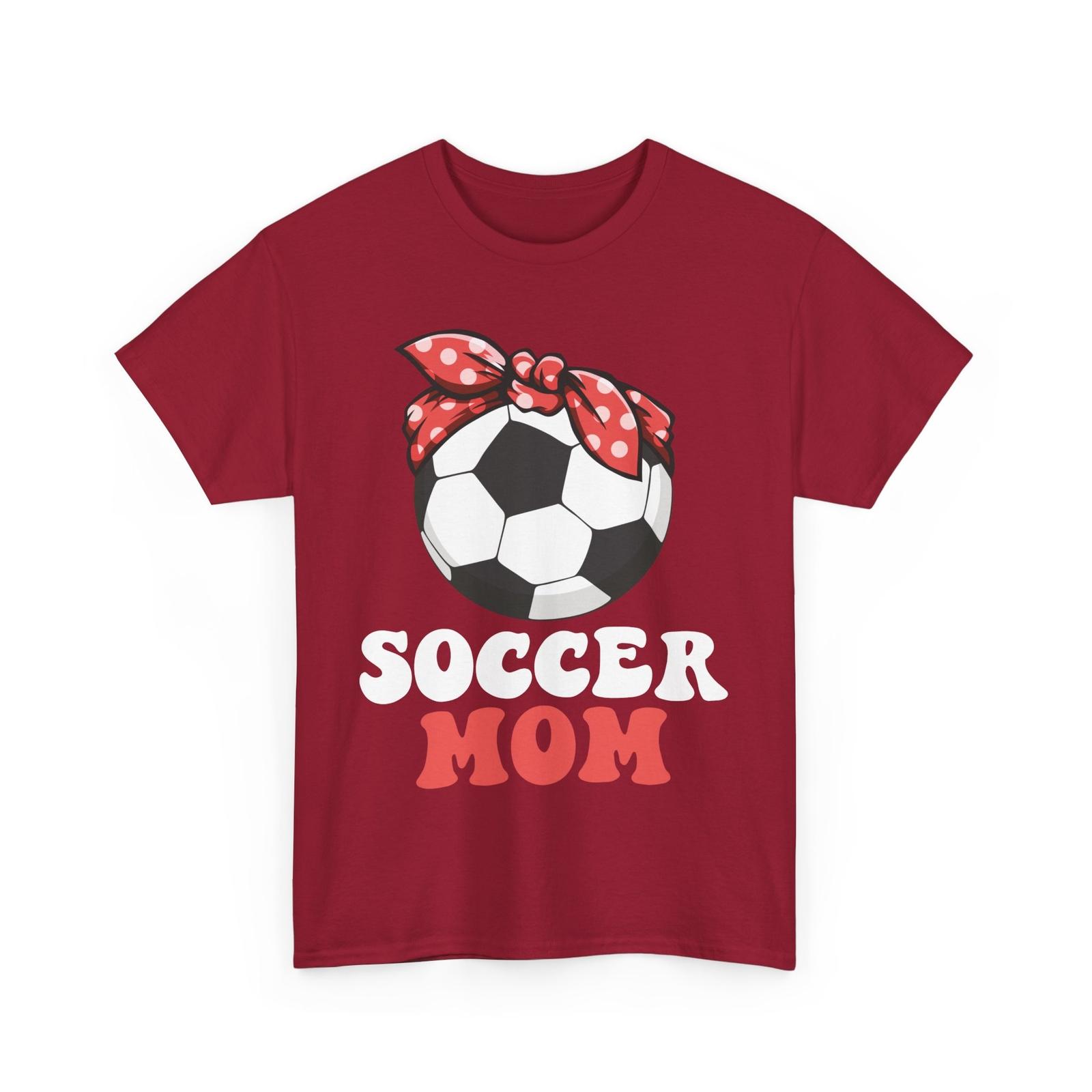 Soccer Mom Soccer Player Sports Lovers Mother Cute T-Shirt L
