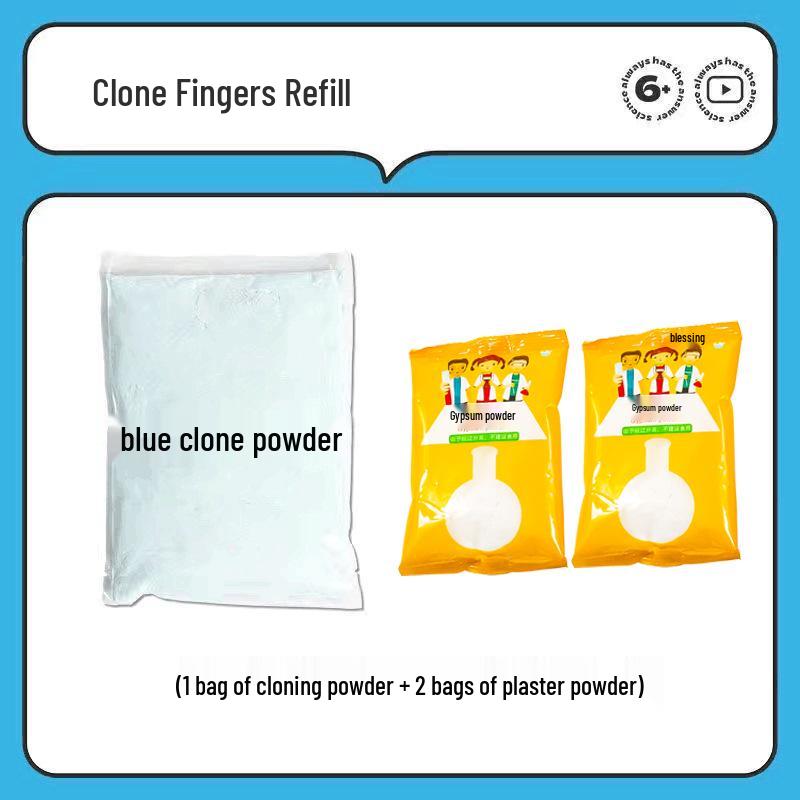 Handmade DIY Children s 3D Plaster Hand Model Science Experiment Kit Toy