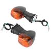 2pcs Motorcycle Turn Signal Light Yellow Light Fit for Kawasaki ZX900 Ninja ZX9R