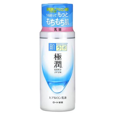 Rohto Hada Labo Gokujyun Hydrating Milk 140ml (4.7 Fl Oz)