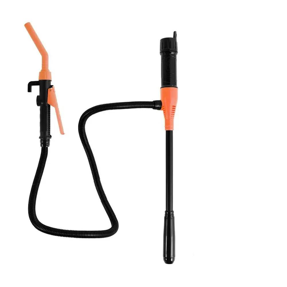 

Battery Operated Electric Fuel Transfer Pump with Flow Control Nozzle Portable Oil Pump For Car Fuel Tank оранжевый