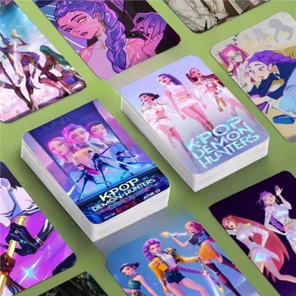 K-Pop Demon Hunters Hunttrix Photocard Set of 100