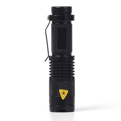 XPE Q5 395 UV Purple Flashlight Ultraviolet Light Torch Detector Perfect for Testing Dog Urine Pet Stains and Bed Bug