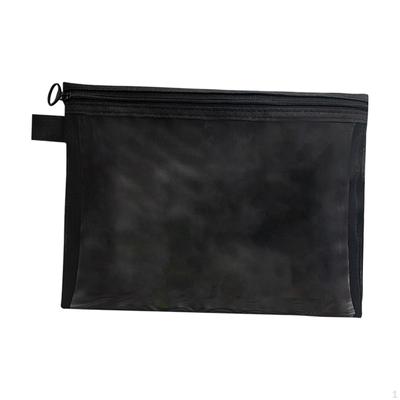 Clear Mesh Cosmetic Bag Set for Travel And Home Storage