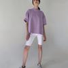 Hirsionsan 100% bomull Oversized T-skjorte kvinner Harajuku Basic løse kortermede t-skjorter Myke kvinnelige solide topper Khaki sommergenser