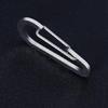 10Pcs Carabiner Clip Stainless Steels Keyring Clip Snap Hook Small Carabiner Clip for Key, Backpacks, Camping, Outdoor