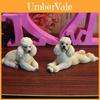 Puppy Resin Figurine Set For Home Decor Gift For Dog Lovers