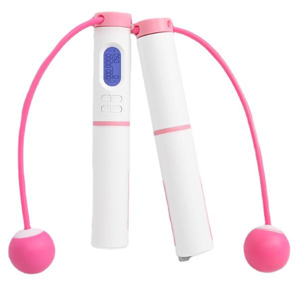 Smart Cordless Weighted Jump Rope with Counter - Ideal for Fitness & Exam Timing