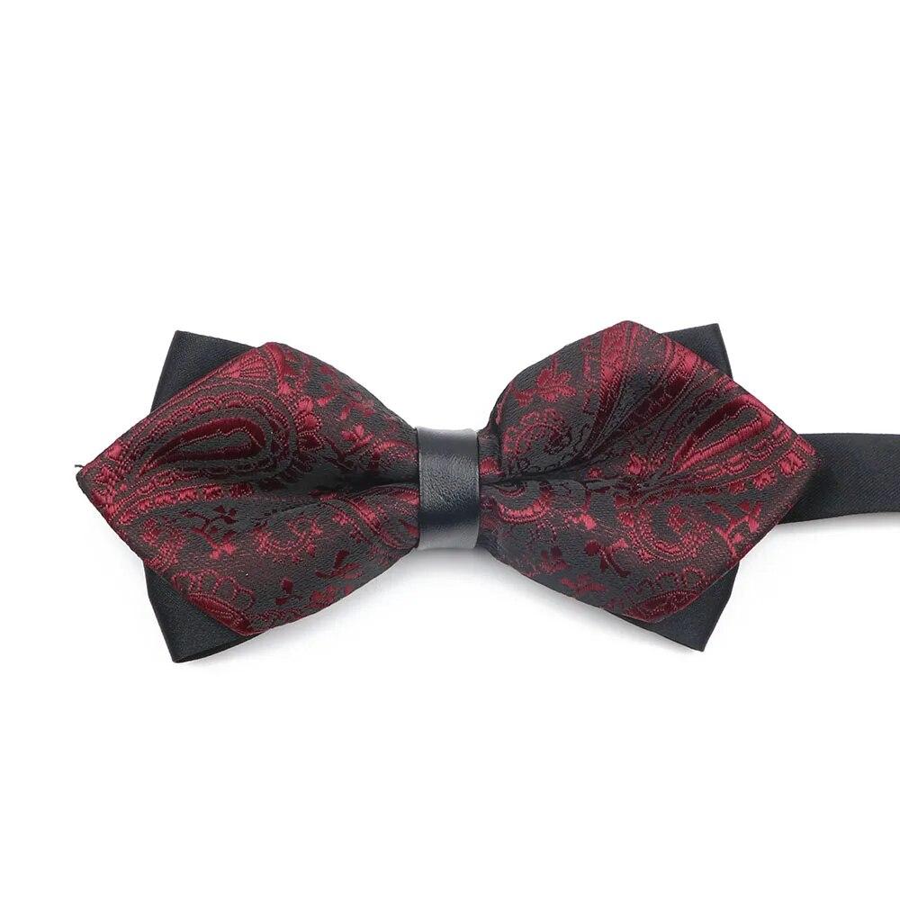 Men Bow Ties Groom Wedding Fashion Adjustable Tuxedo Bowtie Business Colorful Neckties