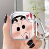 Case For Airpods Pro Pro2 1 Pro3 3 2 4 Clear Earphone Cases Cover Cartoon Crayons Shinchan
