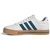 Adidas Daily 4.0 Classic Comfortable Low-Top Skate Shoes Unisex Sneakers White Green Yellow JR0078