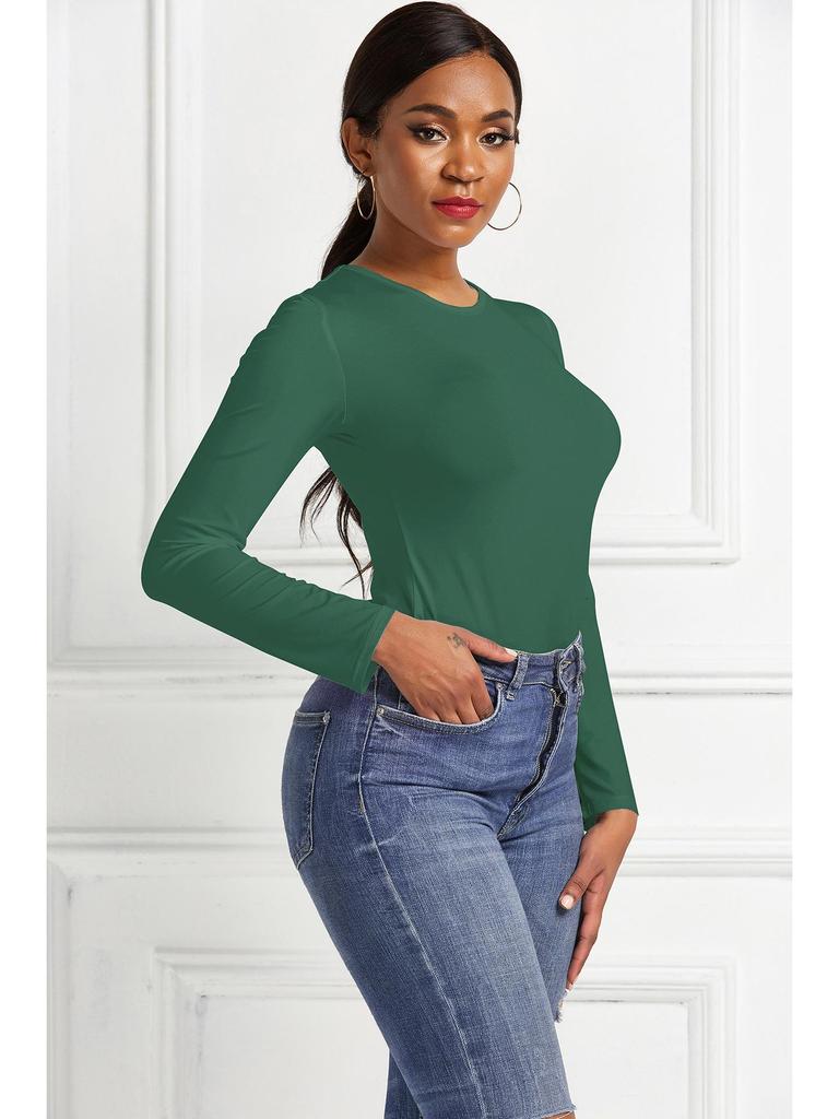 13-Color European Sexy Long Sleeve Jumpsuit Dress - Autumn Collection