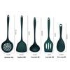 5-Piece High Temp Silicone Spatula & Ladle Set for Non-stick Cookware