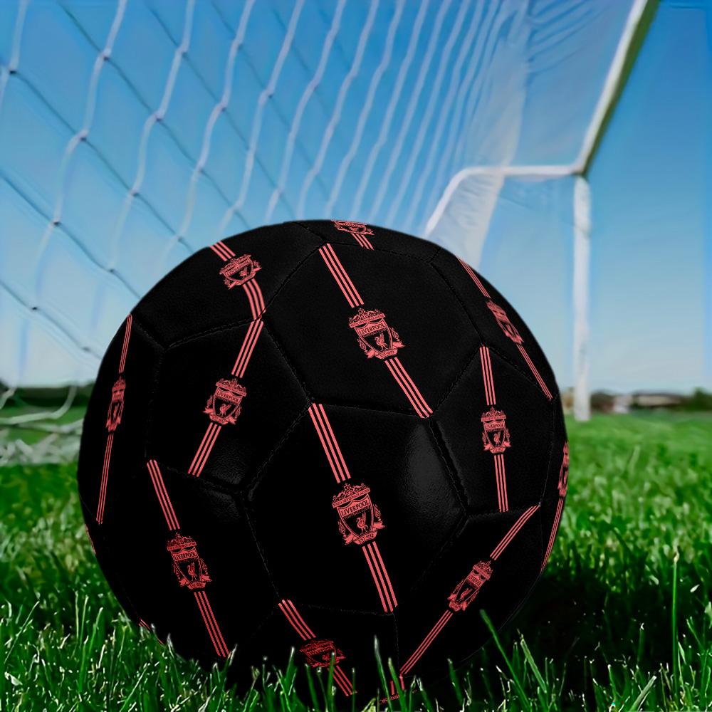 Liverpool Size 5 Soccer Ball Machine Sewn Indoor Outdoor Universal Football Perfect Commemorative Gift for Soccer Lovers