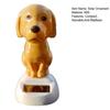 Juguete para Salpicadero de Coche Perro Solar Yousheng, Figura de Cachorro Amarillo Asintiendo, Juguete de Balanceo Automático para Escritorio de Oficina, Decoración de Animal Lindo con Energía Solar para