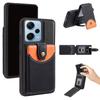 Universal Magnetic Card Holder Case for Compatible with Redmi Note 11-Note 13 Pro, POCO X5/M6 Pro/X6 5G, Redmi 12C/11A