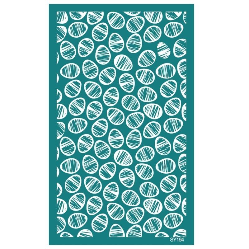Silk Screen Stencils for Clay Earrings Making 6.3x4In Silkscreen Print Stencils