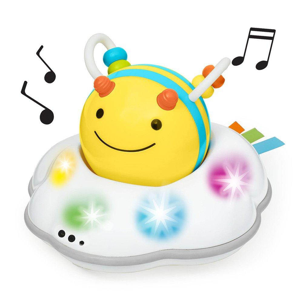 SKIP HOP SKIPHOP Krabbelübung Spielzeug für Babys 5 Monate und Licht und Ton Biene Spirale TYSH303108 Hoch, Stimulation, Spielzeug,