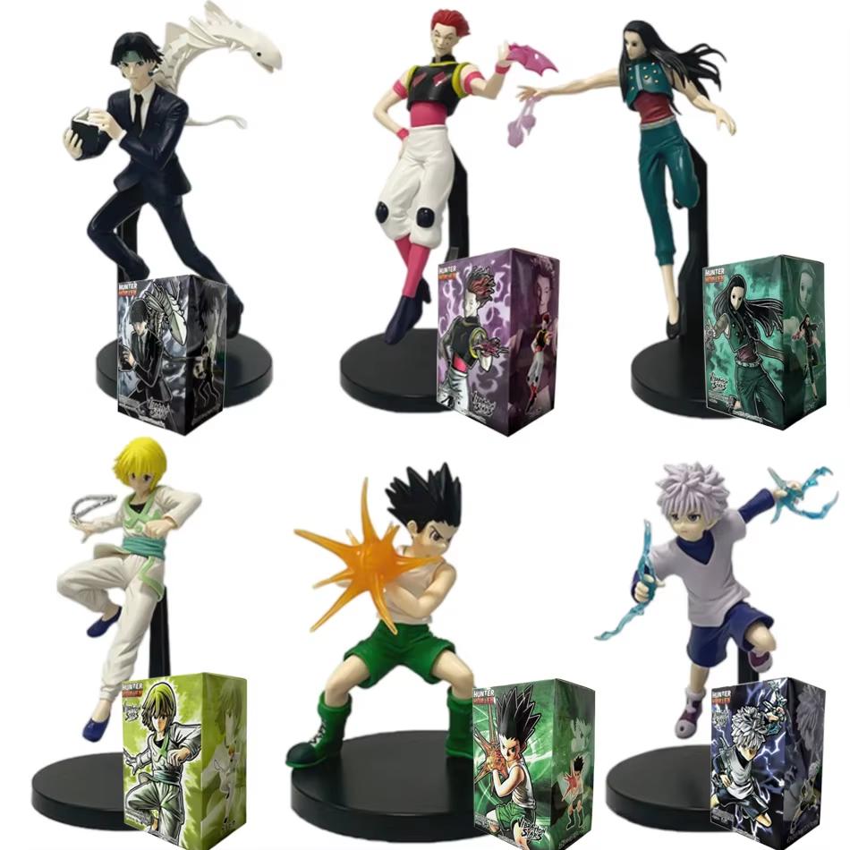 Anime Full Time Hunter Handmade Battle Little Jie Qi Ben Cool La Picaier Fans Siso Kurolo Handmade Children's Toy PVC Model