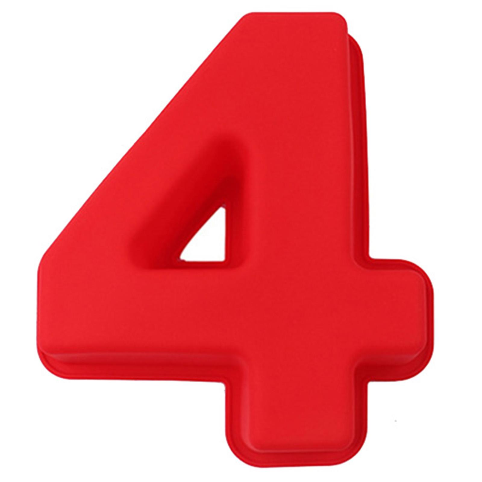 

1 шт. Форма для цифр, не содержит BPA, легко моется, очень большая 4